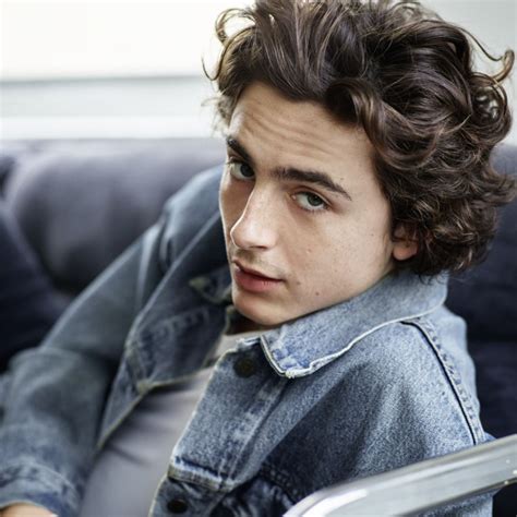 timothee Chalamet new face